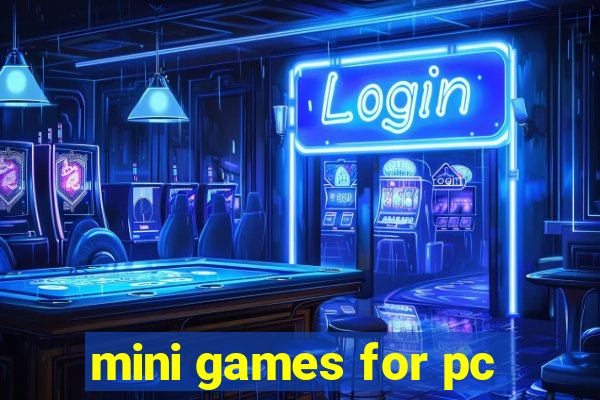 mini games for pc