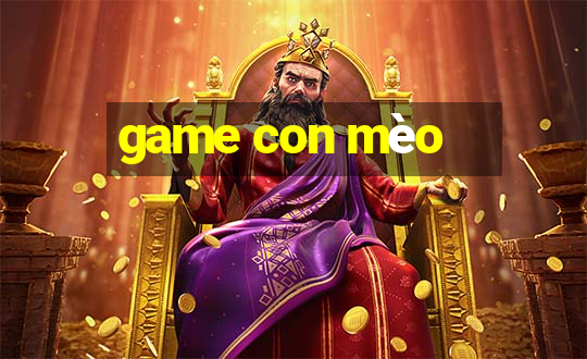 game con mèo