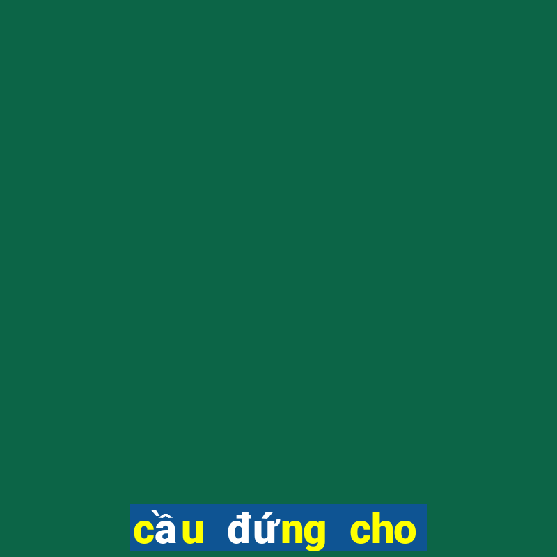 cầu đứng cho gà tre