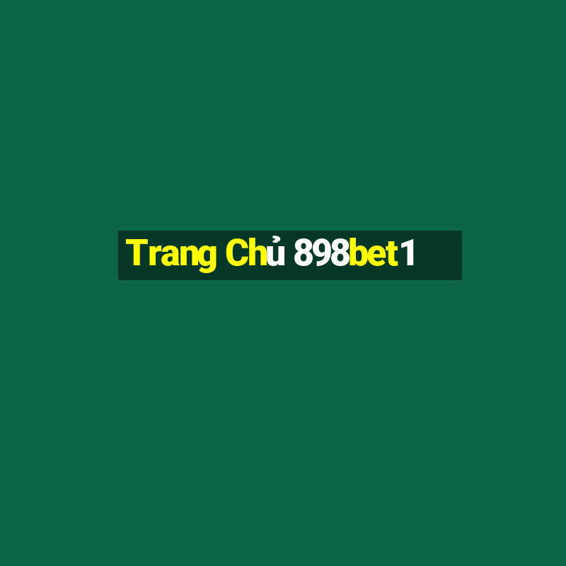 Trang Chủ 898bet1