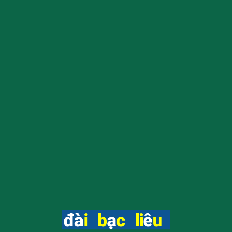 đài bạc liêu hôm nay