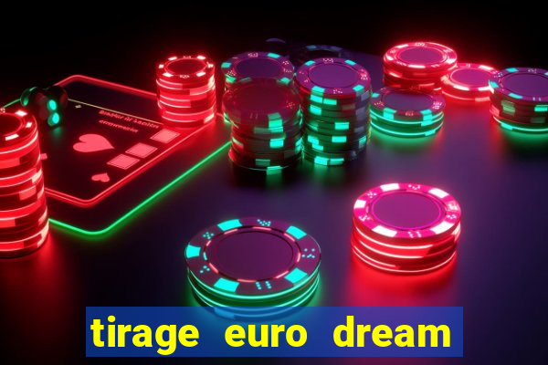 tirage euro dream 8 janvier 2024