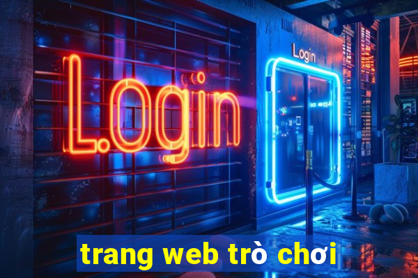 trang web trò chơi