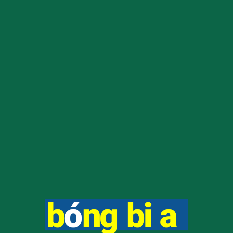 bóng bi a