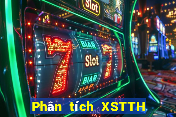 Phân tích XSTTH ngày 21