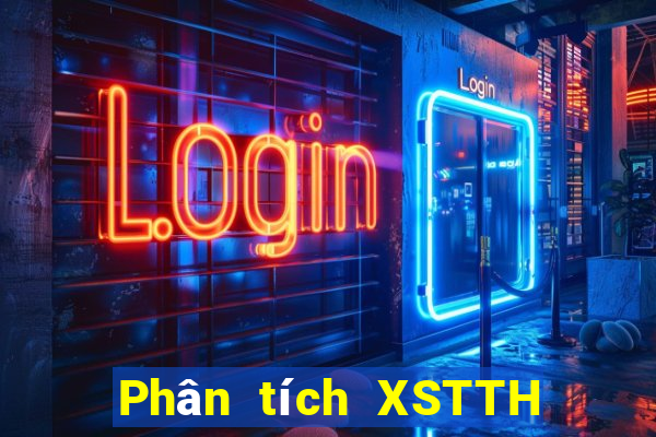 Phân tích XSTTH ngày 21