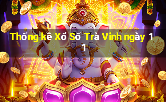 Thống kê Xổ Số Trà Vinh ngày 11