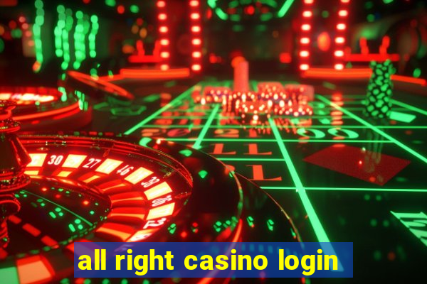 all right casino login