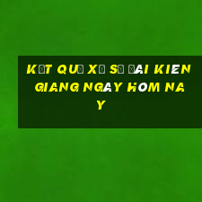 kết quả xổ số đài kiên giang ngày hôm nay