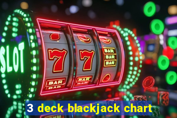 3 deck blackjack chart