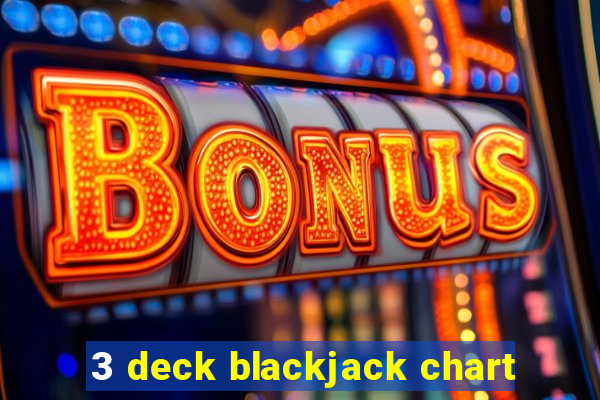 3 deck blackjack chart