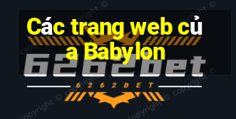 Các trang web của Babylon