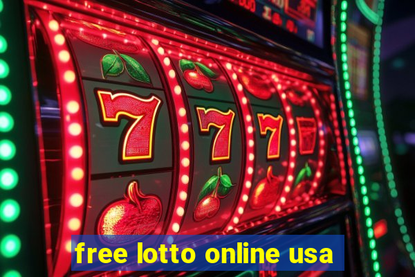 free lotto online usa