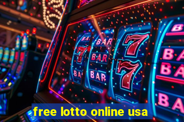 free lotto online usa