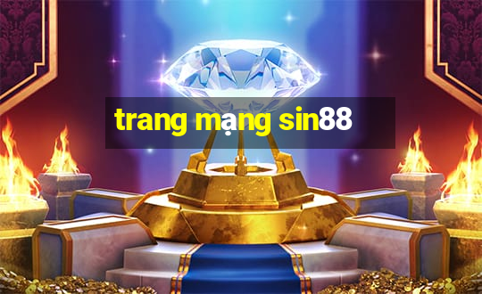 trang mạng sin88