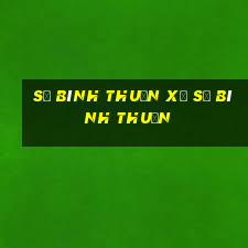 số bình thuận xổ số bình thuận