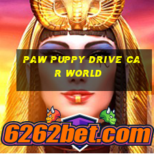 paw puppy drive car world