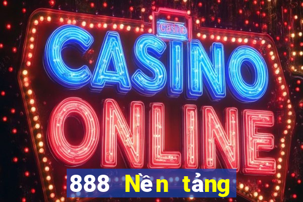 888 Nền tảng đăng ký người thật