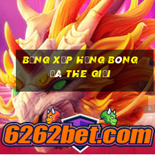 bảng xếp hạng bóng đá the giới