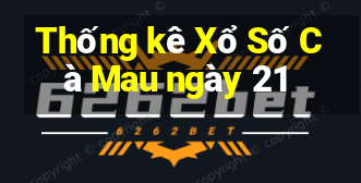 Thống kê Xổ Số Cà Mau ngày 21