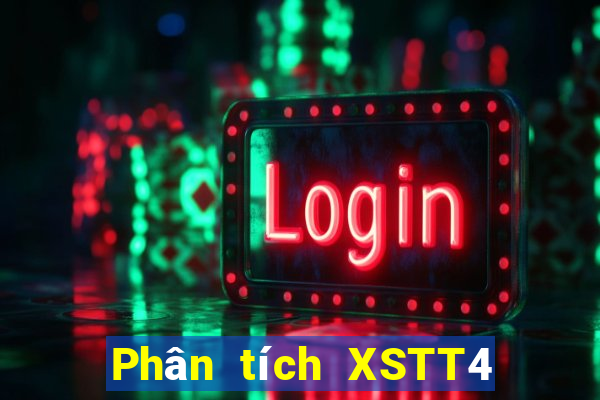 Phân tích XSTT4 thứ tư