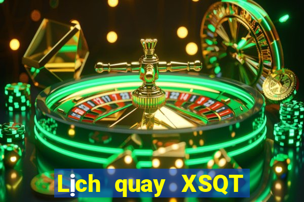 Lịch quay XSQT ngày 31