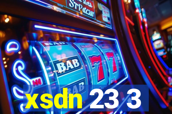 xsdn 23 3