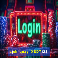 Lịch quay XSDT123 ngày 28