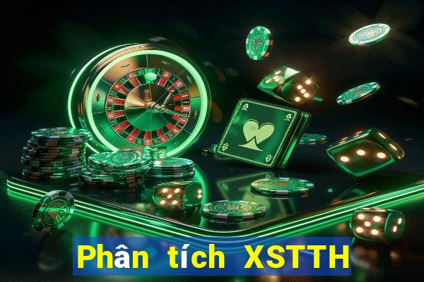 Phân tích XSTTH ngày 13