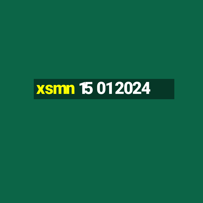 xsmn 15 01 2024