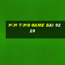 Nền tảng game bài 9229