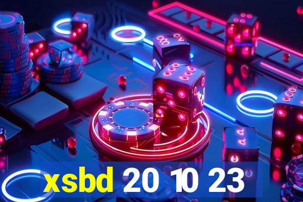 xsbd 20 10 23