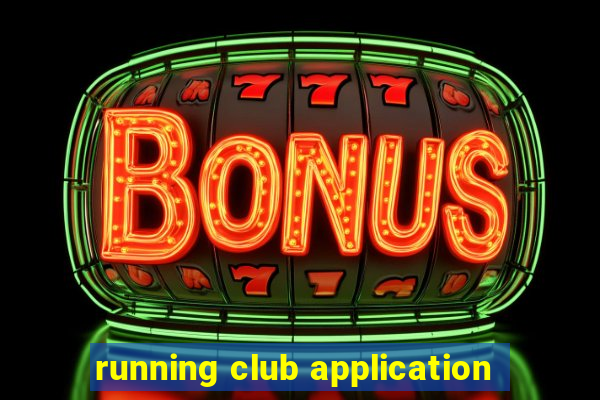 running club application