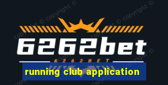 running club application