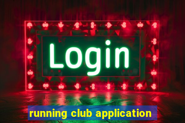 running club application