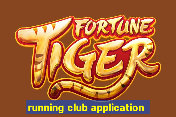 running club application