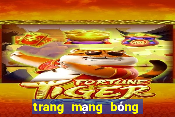 trang mạng bóng đá uy tín