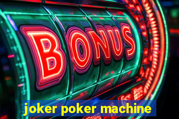 joker poker machine