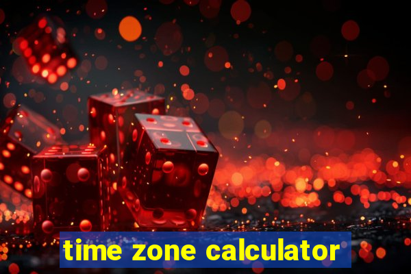 time zone calculator