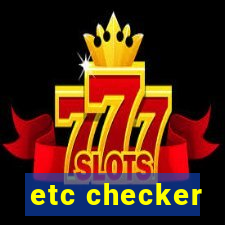 etc checker