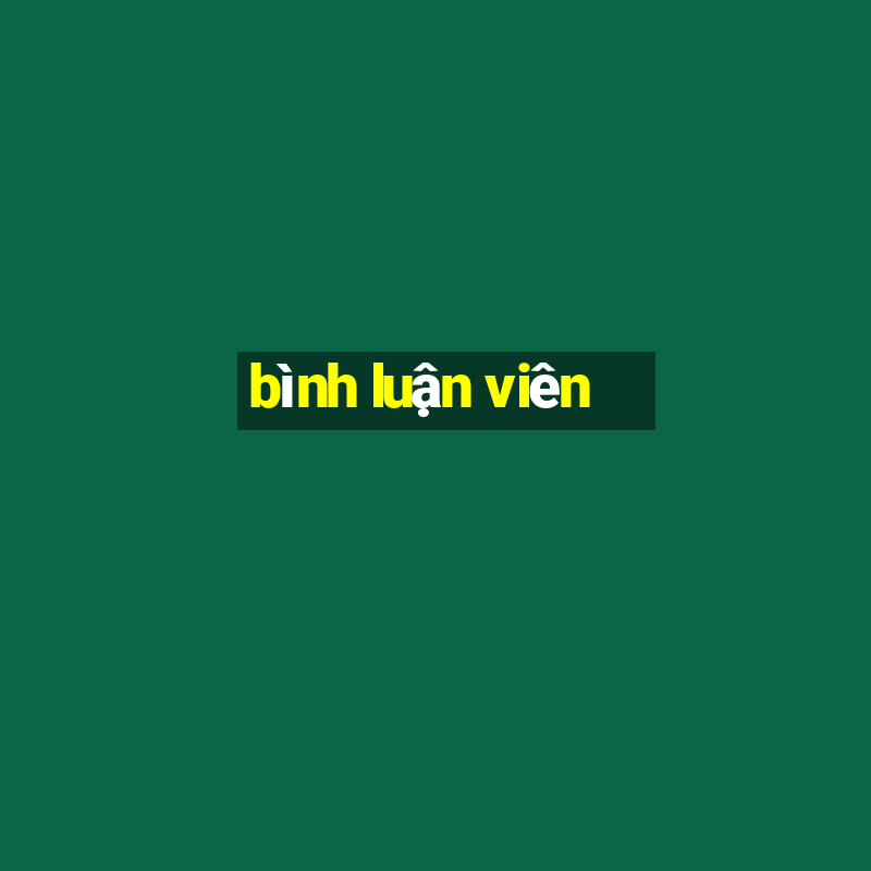 bình luận viên