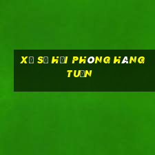 xổ số hải phòng hàng tuần