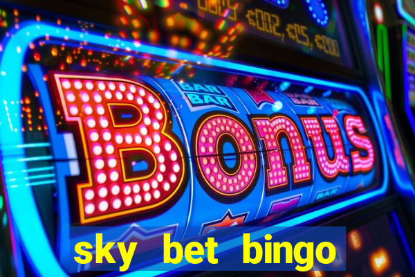 sky bet bingo bonus codes