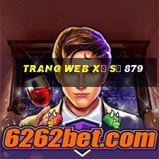 Trang web xổ số 879