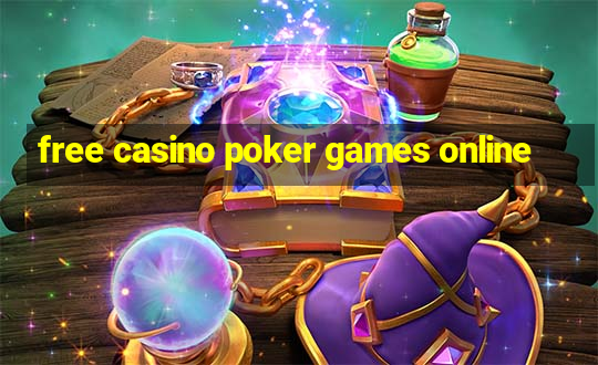 free casino poker games online