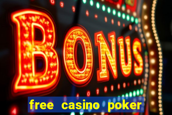 free casino poker games online