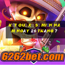 kết quả xổ số miền nam ngày 26 tháng 7