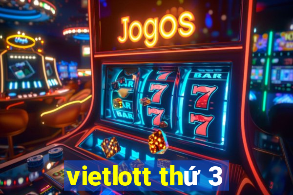 vietlott thứ 3