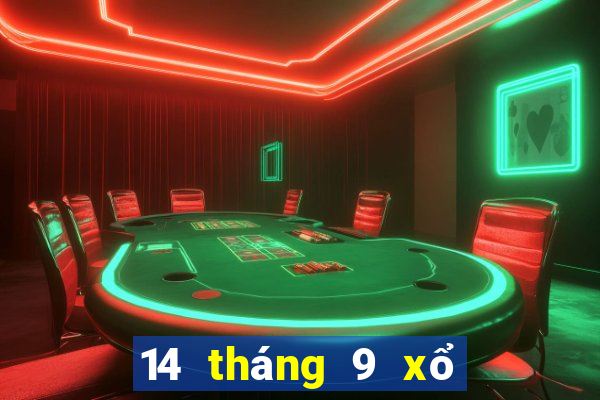 14 tháng 9 xổ số tây ninh