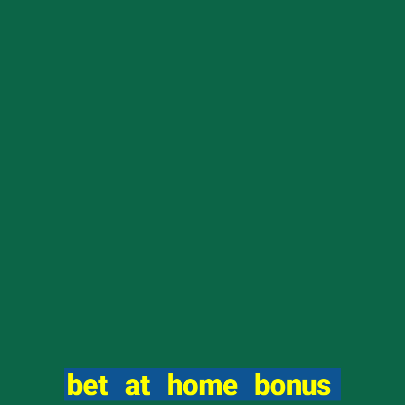 bet at home bonus 5 zl